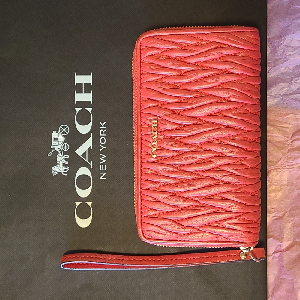 Coach Wristlet